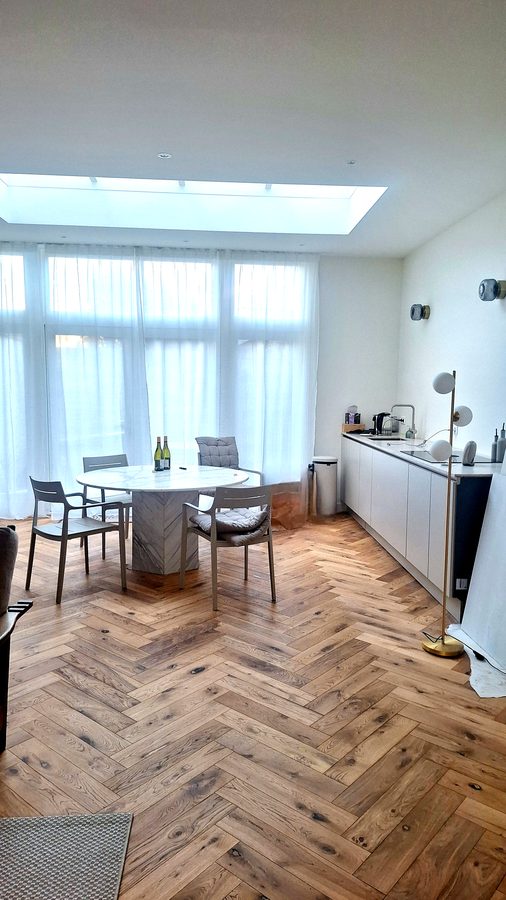 Woonkamer renovatie